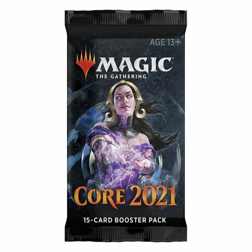 Комплект бустеров Magic The Gathering. Базовый выпуск 2021 magic the gathering колода planeswalker а издания базовый выпуск 2021 гаррук на русском языке