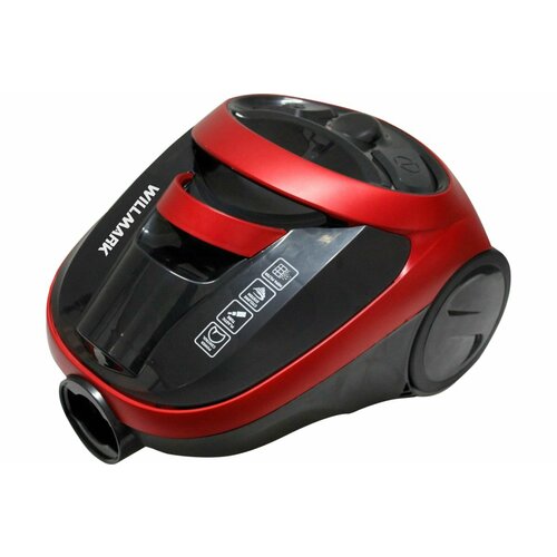 Пылесос WILLMARK VC-2255CYM черныйкрасный 589200₽