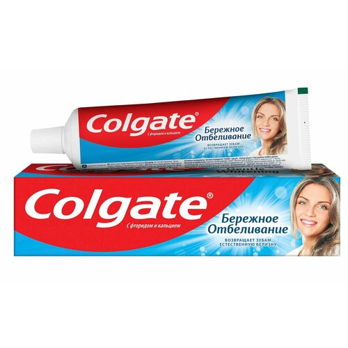 набор из 3 штук зубная паста colgate бережное отбеливание 100мл Набор из 3 штук Зубная паста COLGATE Бережное отбеливание 50мл