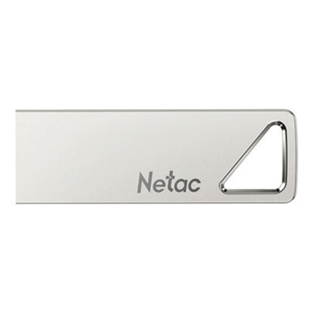 Флеш-диск 8GB NETAC U326, USB 2.0, серебристый, NT03U326N-008G-20PN упаковка 3 шт.