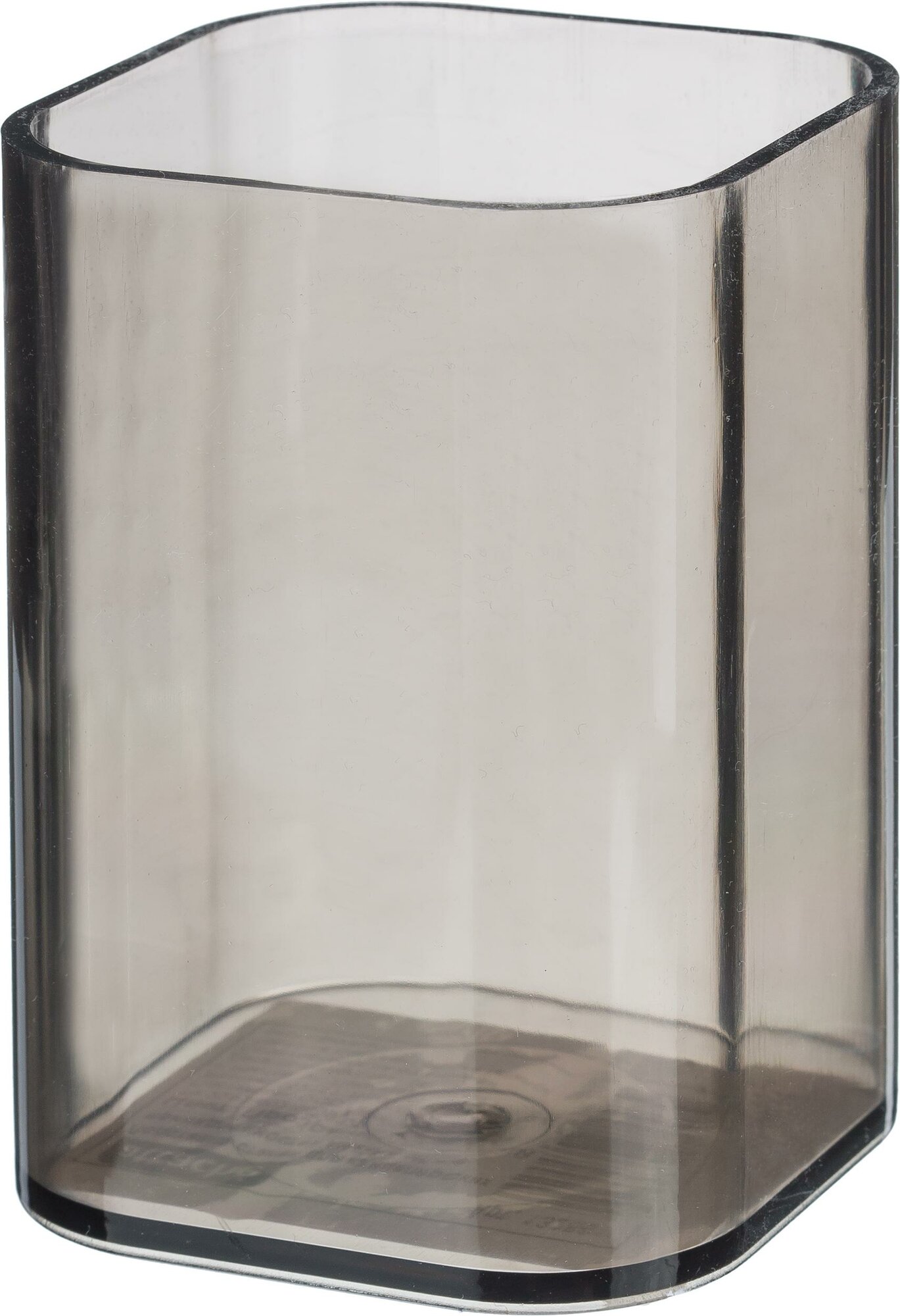 Подставка-стакан для канцелярских принадлежностей Attache office прозр черн