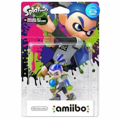 Фигурка Amiibo Splatoon - Inklink Boy (фиолетовый) игровые nfc карты splatoon 20 шт amiibo