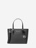 Сумка тоут MICHAEL KORS Класическая женская черная сумка с принто...