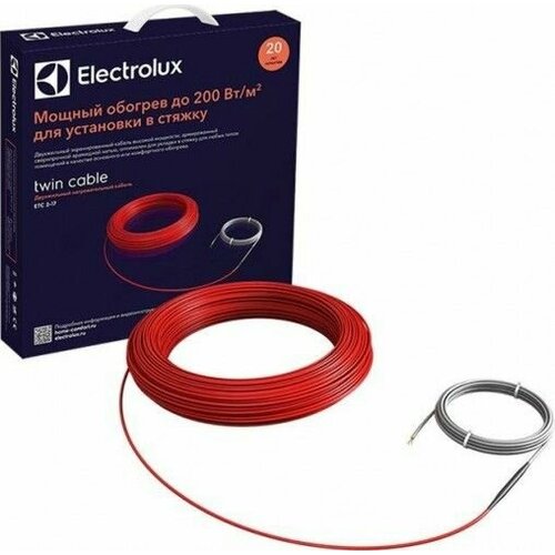 Комплект теплого пола ELECTROLUX ETC 2-17- 800 нагревательный кабель НС-1073735