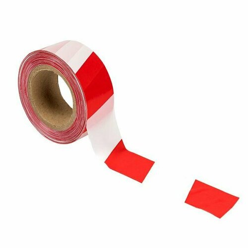 Лента оградительная ЛО Красно-белая 75х200 Basic EKF lo-75x200-bas 1шт 321₽