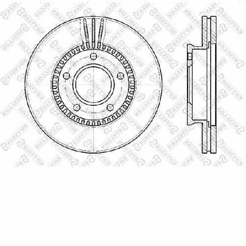 Тормозной диск Stellox - фото №3