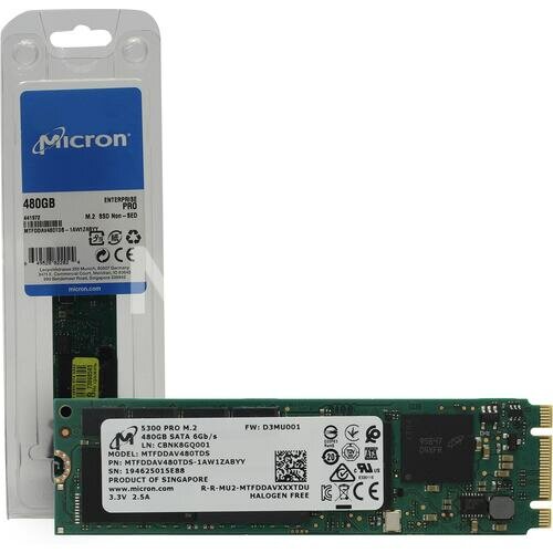 SSD Micron MTFDDAV480TDS-1AW1ZABYY
