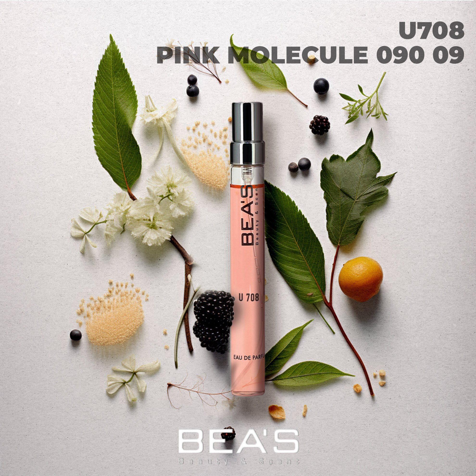 Парфюмерная вода Унисекс Pink Molecule 090 09 Пинк Молекула U708 10 мл