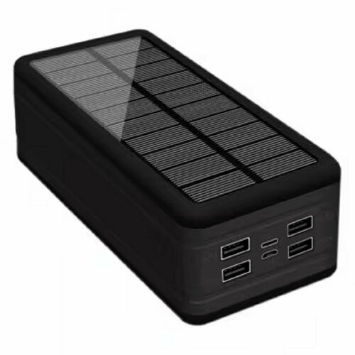 SmartiNext Аксессуары SN-P40000SW Повербанк беспроводной 40000 мАч с солнечной батареей черный 6139₽