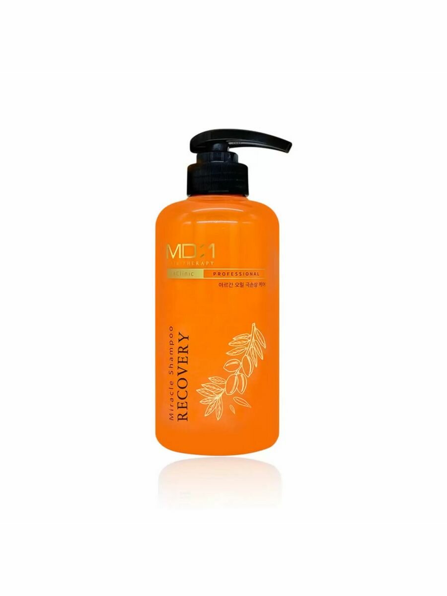 MD-1 Hair Therapy Miracle Recovery Shampoo Восстанавливающий шампунь для волос с маслом арганы