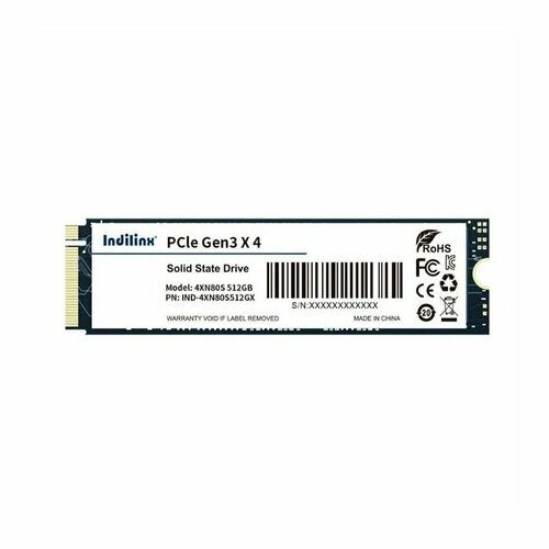 Накопитель SSD Indilinx M2 512Gb 2280 IND-4XN80S512GX 518000₽
