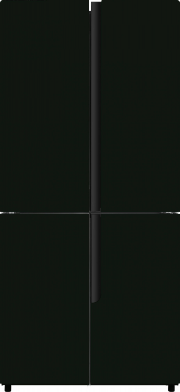 фото Холодильник Hyundai CM4584F черное стекло