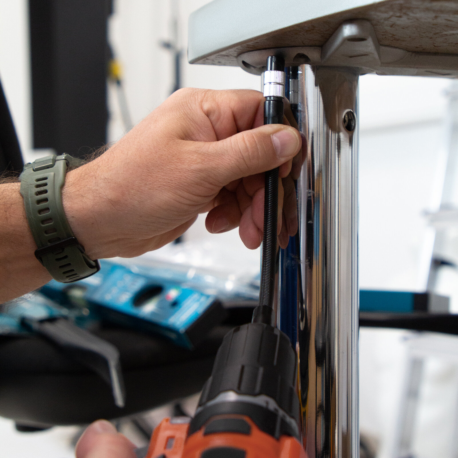 Гибкий переходник для бит, 190 мм, 1/4 Gross, 11369 — фото 1