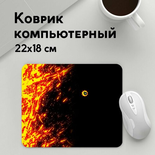 Коврик для мышки прямоугольный 220x180x3мм / Serious Sam / Геймерам / Serious Sam Fire Wave
