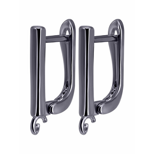 Швензы основа для сережек бижутерный сплав черный 32-20019 319₽