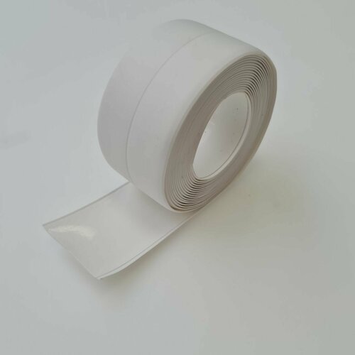 Лента бордюрная самоклеящаяся Faberhaus 38ммх3,2м белая