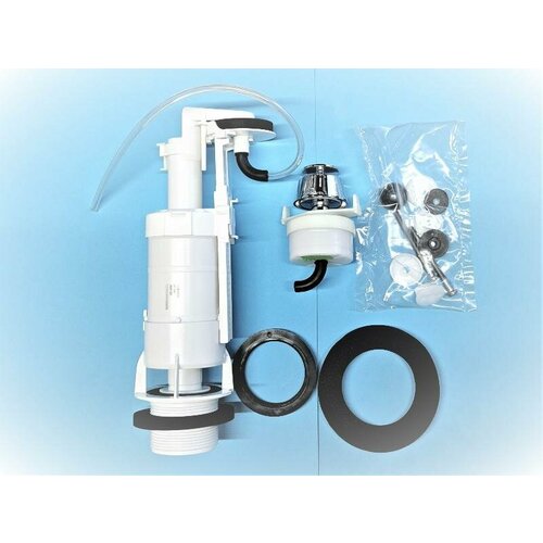 Пневматический клапан Хром слива бачка унитаза OLI 7371₽