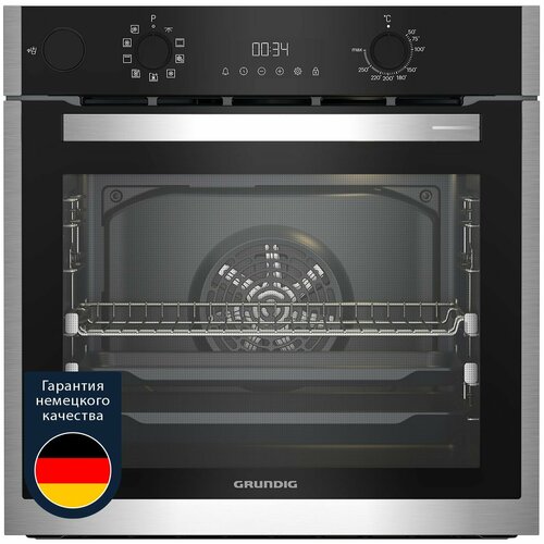 Электрический духовой шкаф Grundig GEBD19301B черныйнержавеющая сталь 56999₽