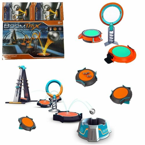 Настольная игра Boomtrix бумтрикс комплект стартовый набор трюковой и дополнительный 1269₽