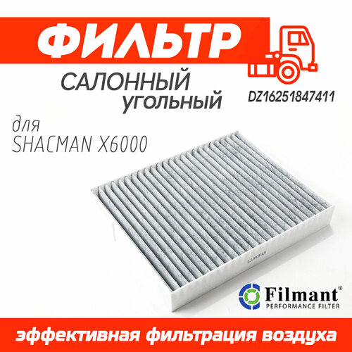 FILMANT Фильтр Салонный DZ16251847411 для SHACMAN X6000