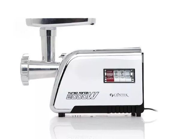 Мясорубка Centek CT-1602 Juice /2000Вт реверс 2 скор нас. д/кеббе + соковыж. д/томатов/