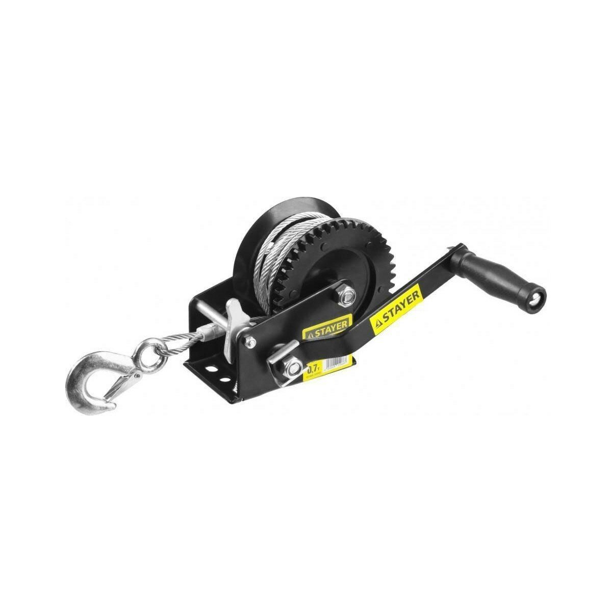 Лебедка барабанная STAYER 43112-07 (07 т - 8 м)
