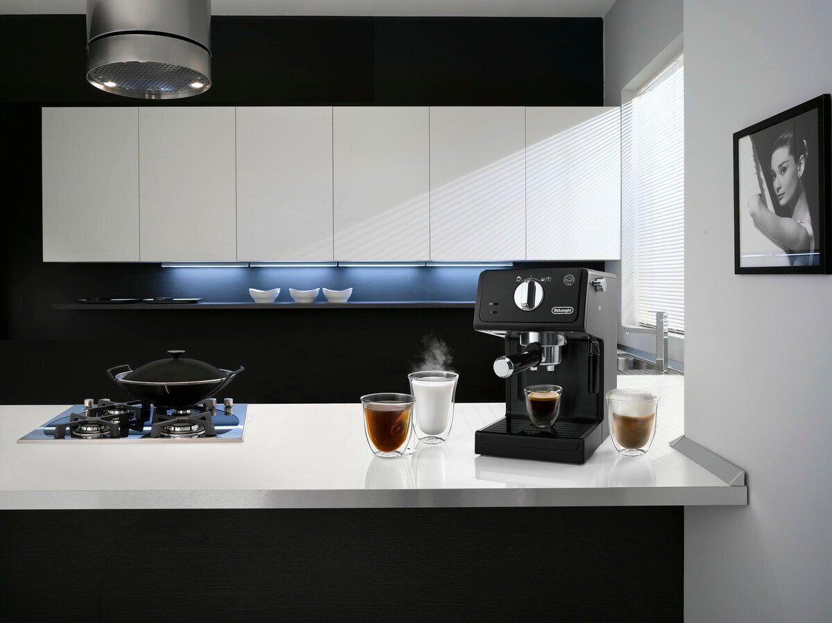 Кофемашина DeLonghi ECP 31.21 1100 Вт черный - фото №6