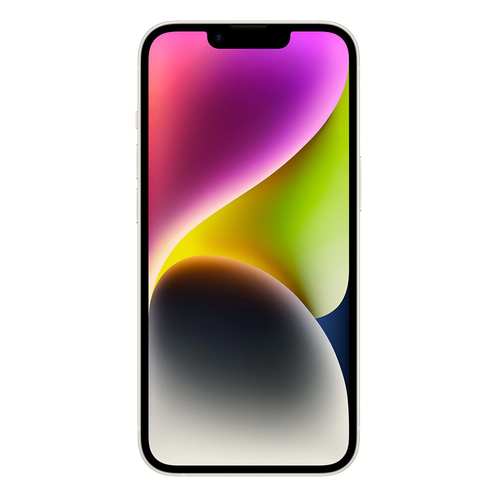 Смартфон Apple iPhone 14 128 ГБ, Dual: nano SIM + eSIM, Сияющая звезда (без RuStore) — фото 1