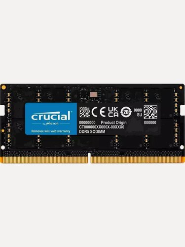 Изображение товара Оперативная память DDR5 Crucial 16Gb 4800MHz CB16GS4800 CL40 SO-DIMM CB16GS4800
