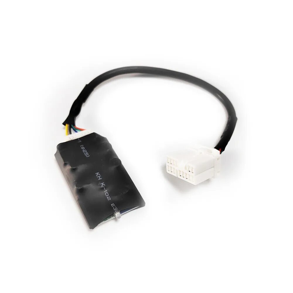 Автомобильный комплект Bluetooth 5,0, 12 В, интерфейс AUX, адаптер управления на колесо Bluetooth, подходит для Honda Accord 2,4/Civic/CRV с микрофоном, Черный — фото 1