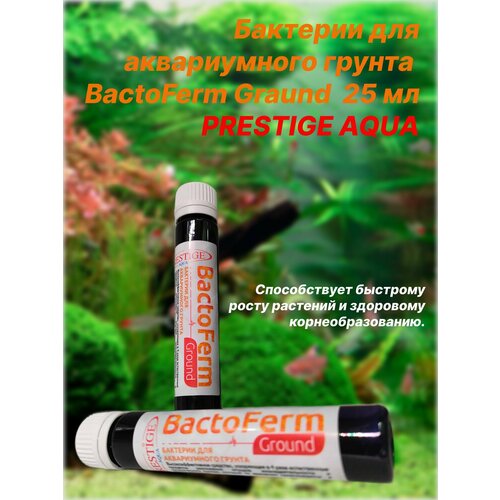 Бактерии для аквариумного грунта BactoFerm Graund25 мл PRESTIGE AQUA
