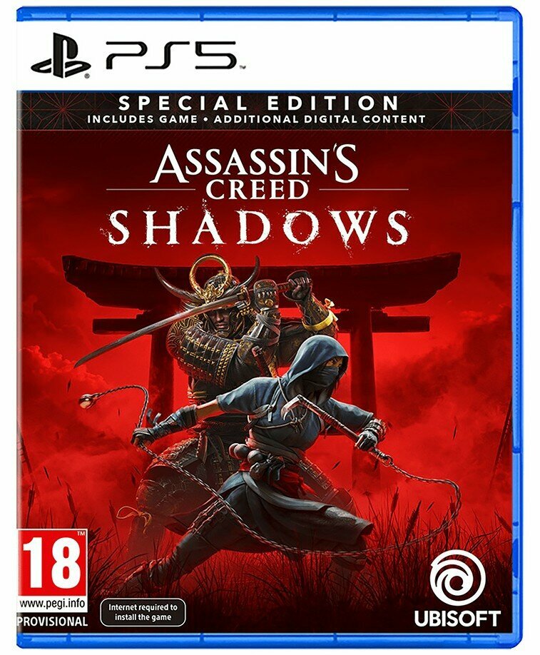 Игра Assassin’s Creed - Shadows: Special Edition (PlayStation 5, Русские субтитры)
