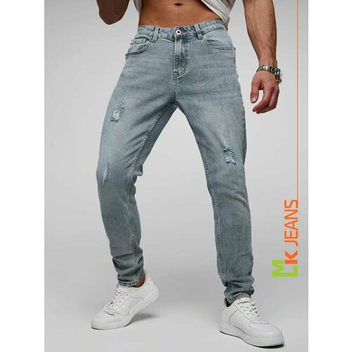 фото Джинсы зауженные mkjeans slim fit, размер 30