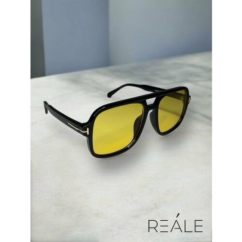 Солнцезащитные очки REALE, черный