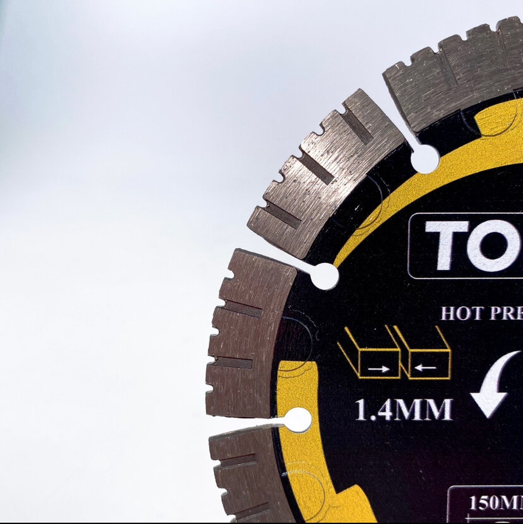 TORGWIN Алмазный диск сегмент с усилителями 150_22.231.4/2.6 мм T691178