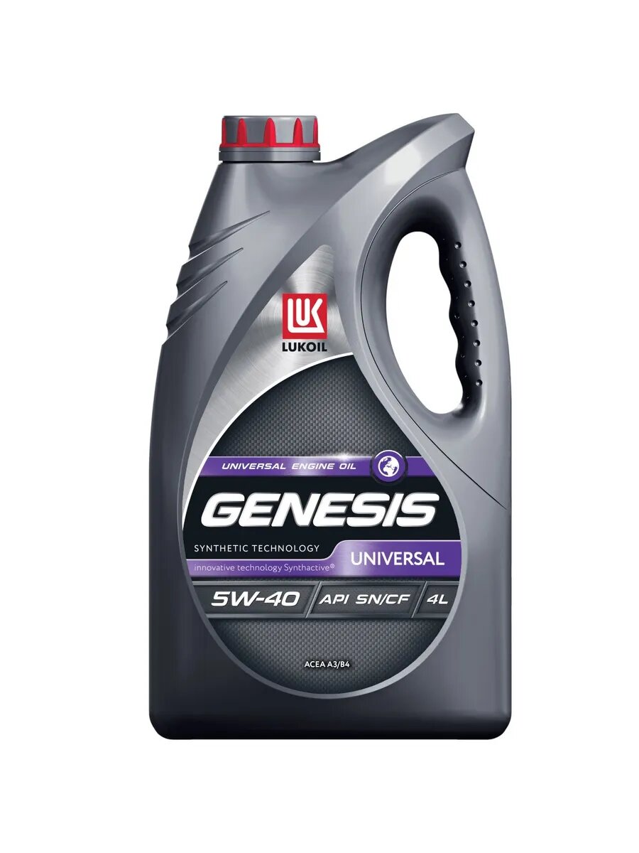 Масло моторное ЛУКОЙЛ GENESIS UNIVERSAL 5W40 полусин 4 л