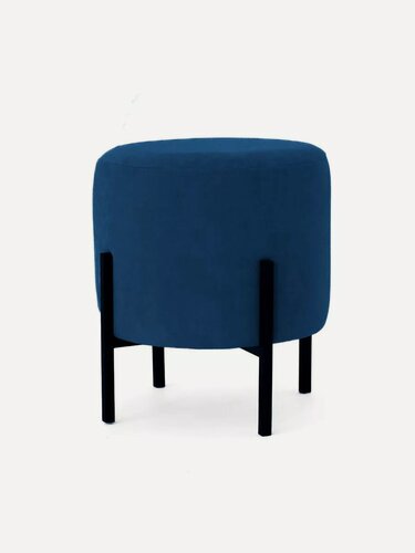 Изображение товара Пуф круглый на металлических ножках