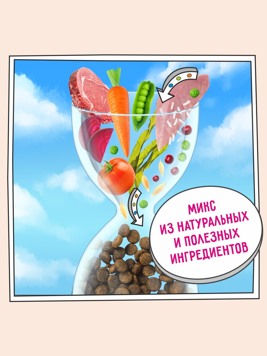 Корм для кошек сухой живущих в помещении 2 кг, гипоаллергенный ZILLII (Зилли) Indoor, Индейка с Ягнёнком — фото 1