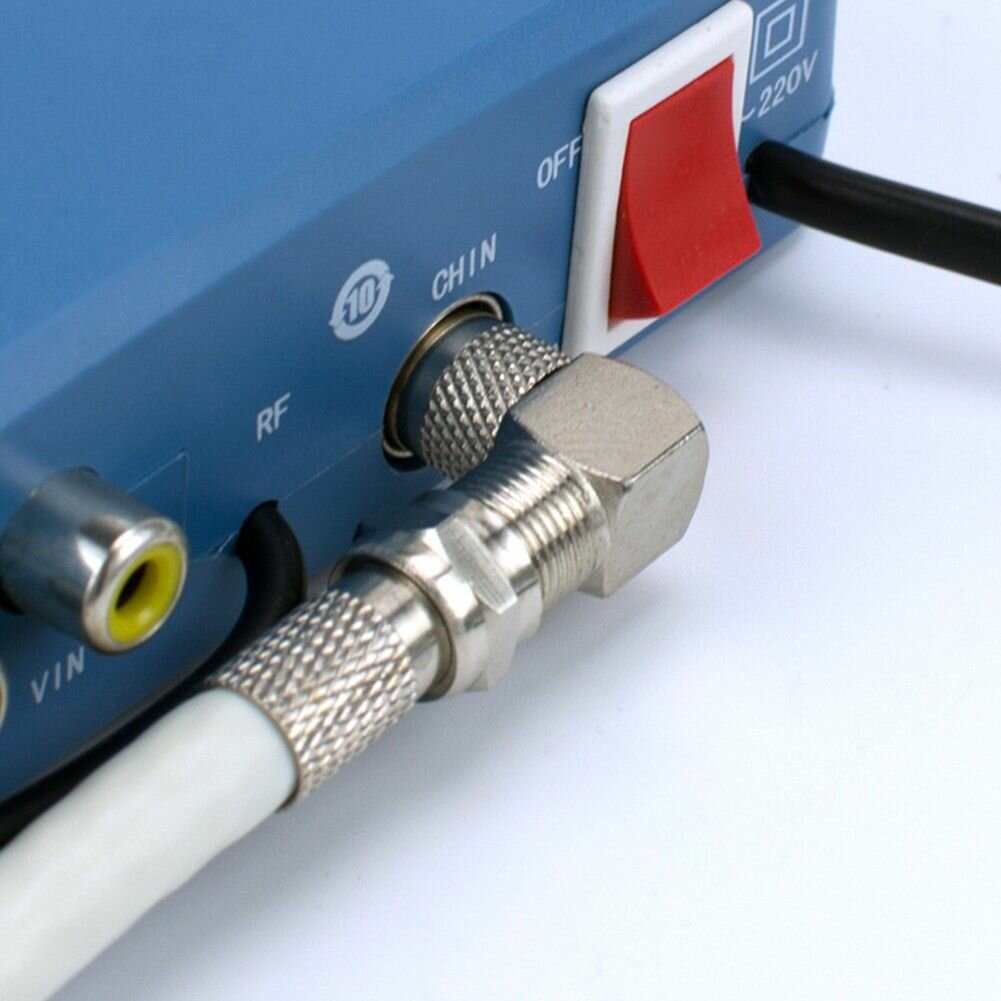 OZ-URJSH-2/6 F гнездо на 9.5TV штекер антенный кабель RF TV прямоугольный соединительный адаптер