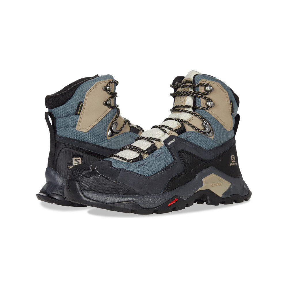 Ботинки Salomon Quest Element GTX W 2025 (Ebony / Rainy Day / Stormy Weather 6), размер US: 6, синий — фото 1
