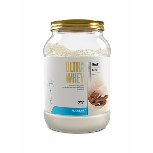 Протеин сывороточный Maxler Ultra Whey 750 гр. - Молочный шоколад