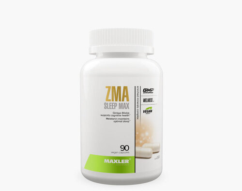 Maxler ZMA Sleep Max 90 veg caps обеспечит ваш спокойный сон, ускорит восстановление тканей и поддержит мышечный рост — фото 1