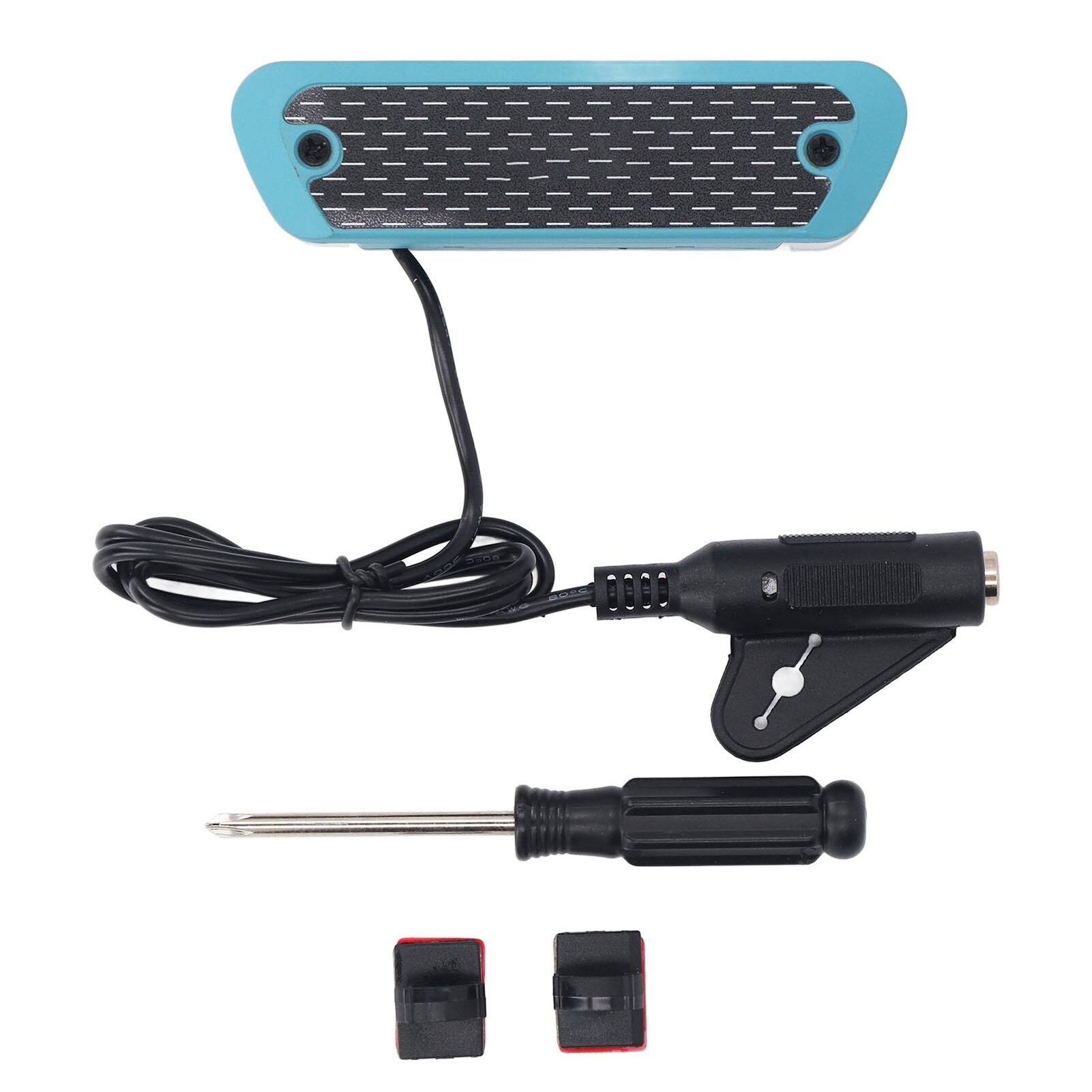 Acoustic Guitar Pickup Volume Tone Control 6.35mm Plug 3mm Wire Passive Magnetic Soundhole