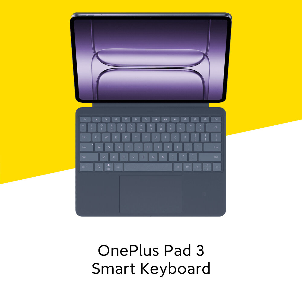 Клавиатура ONEPLUS, для планшета Pad 3, Smart Keyboard, синяя