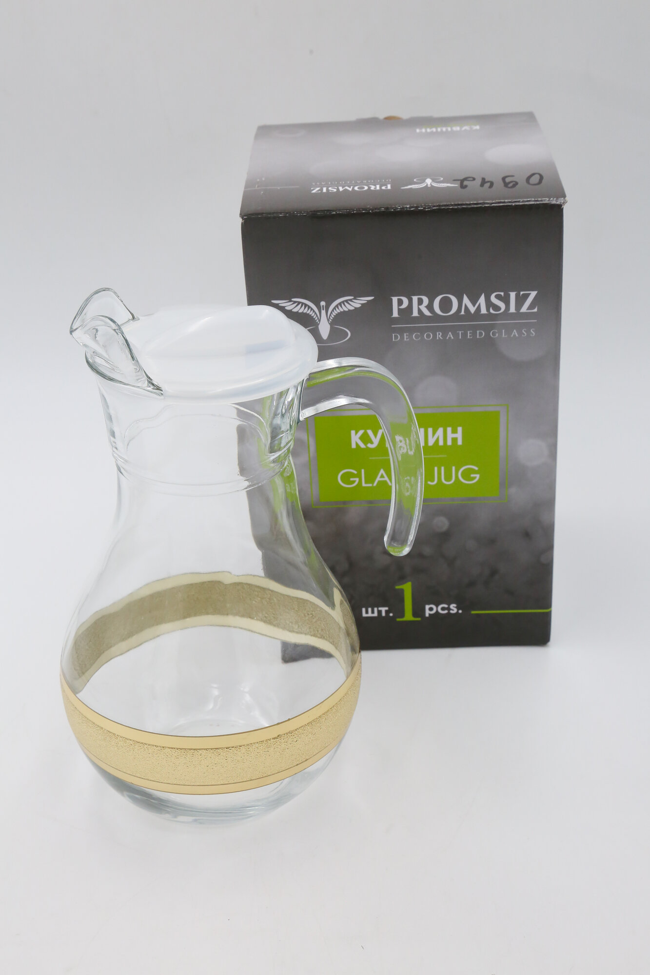 Кувшин PROMSIZ "золотой карат" KAV23-3934/S/Z/1 1,8л 1шт 1х6