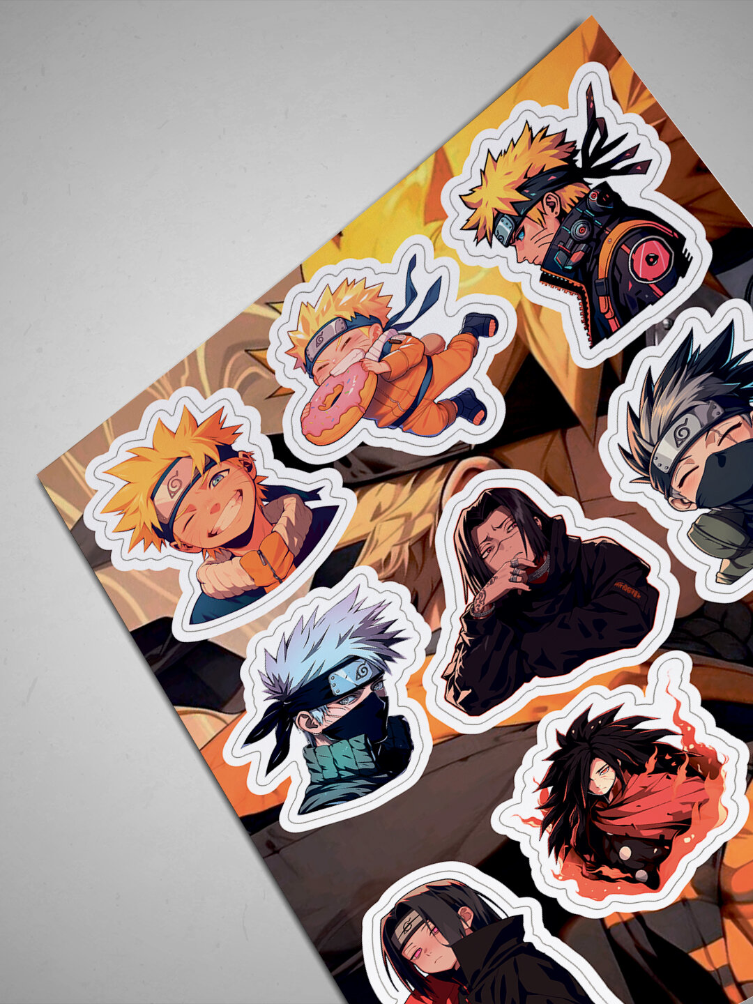 Наклейки из Аниме Наруто, Naruto - Стикеры на телефон и авто — фото 1