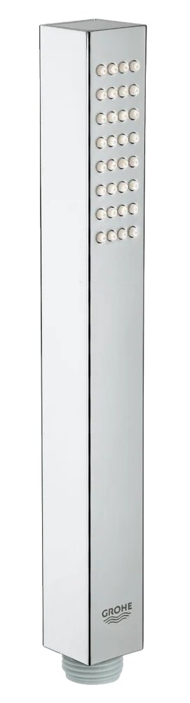 Душевая лейка Grohe Euphoria Cube Stick 27699000 лейка для душа  хром  глянцевая  прямоугольная