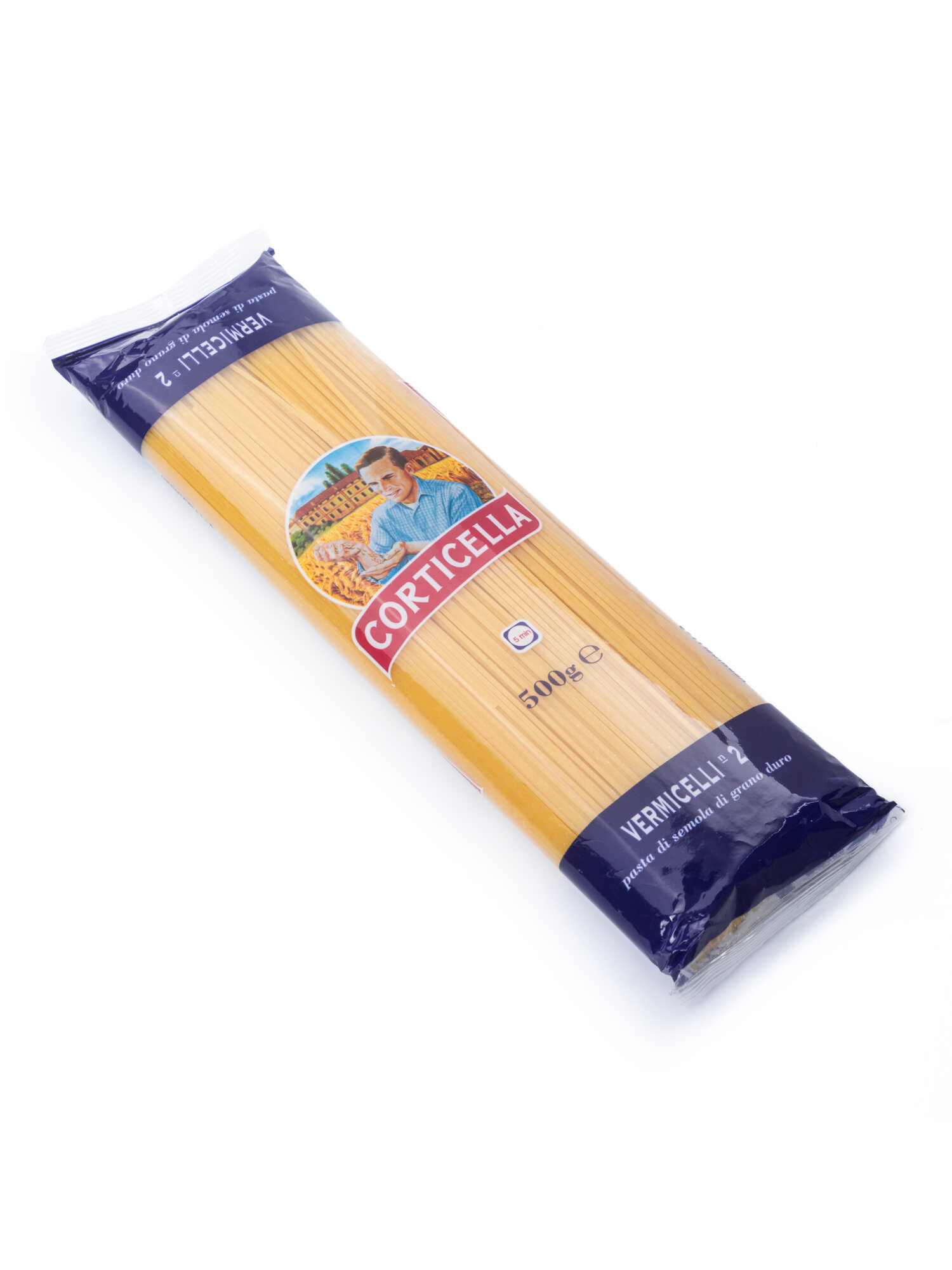 VERMICELLI — вермишель, 500 г итальянский из высшего сорта муки