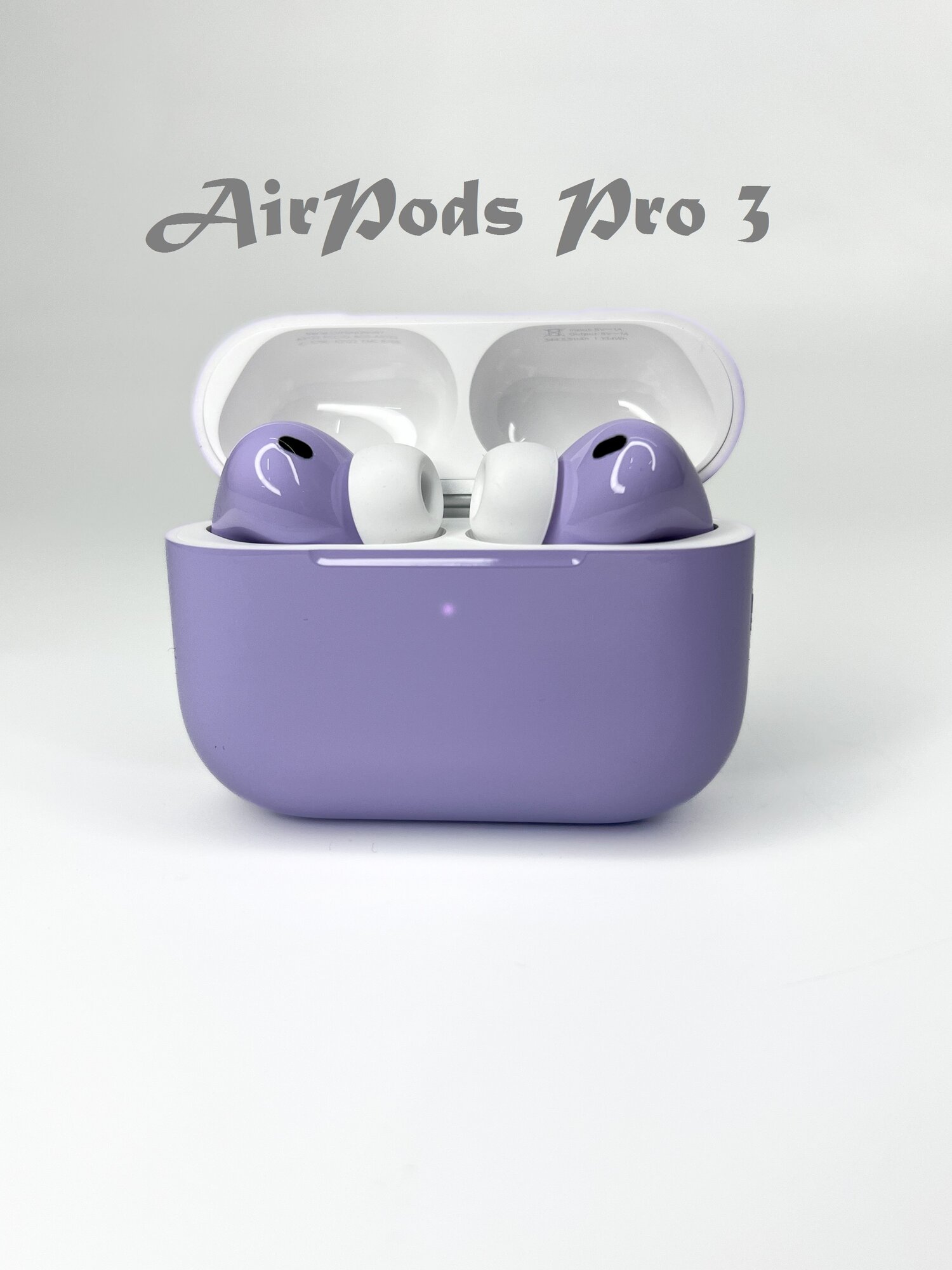 Наушники Apple AirPods Pro 3 (ANC, MagSafe) (2025) Пастельная Лаванда, глянцевая.