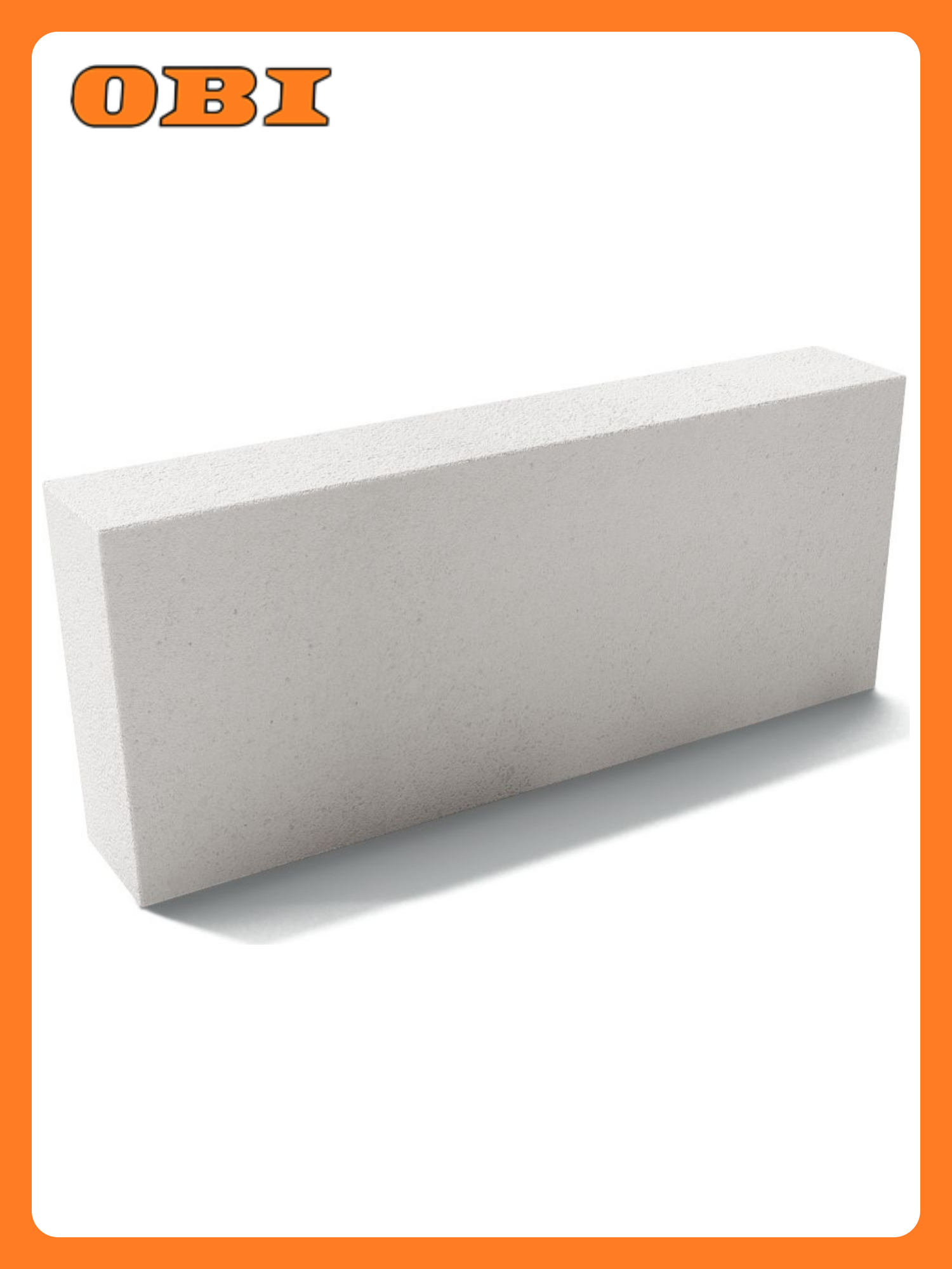 Блок газобетонный Бонолит 75x25x60 см